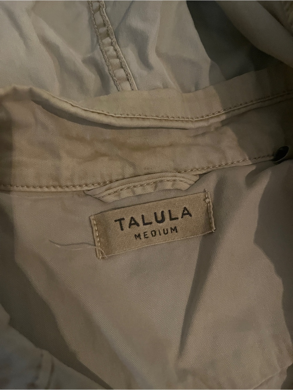 Talula Beige Utility Jacket - Picture 2 of 2